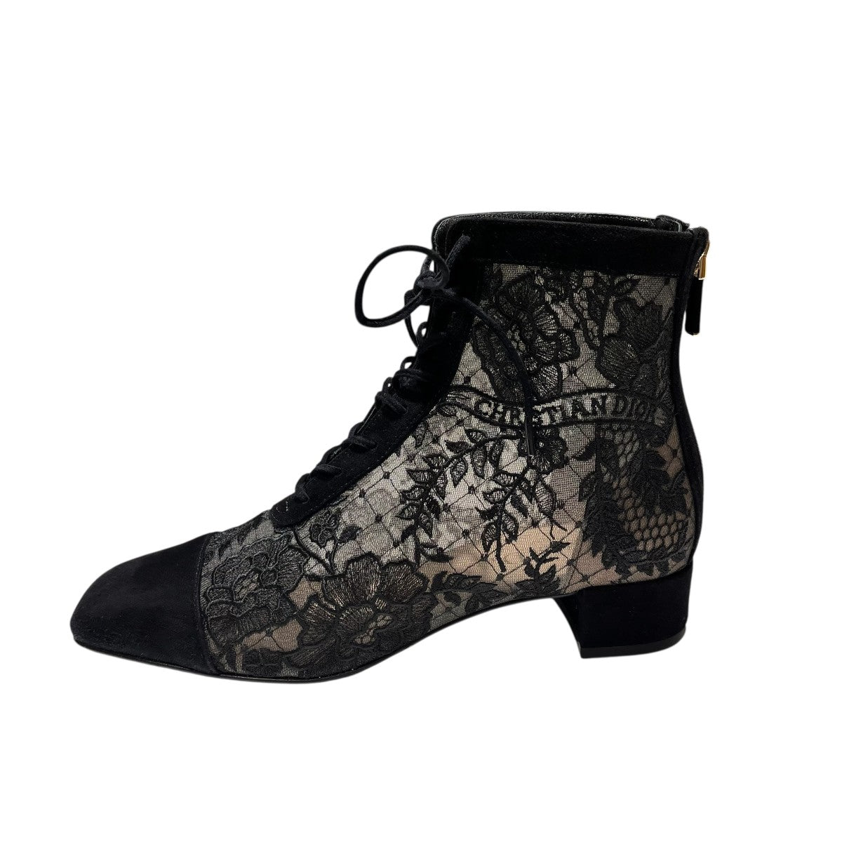 Christian Dior ショートブーツ Christian Dior(クリスチャンディオール) MD0822 NAUGHTILY-D花