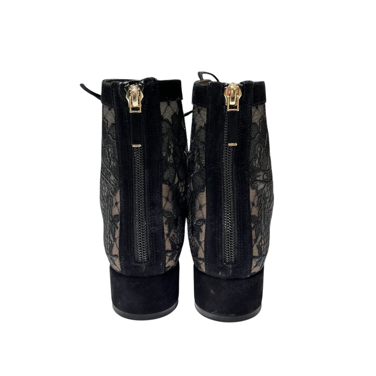 関税込 Dior Naughtily-D ヒール ショートブーツ Naughtily-D Heeled Ankle Boot Transparent Mesh with Black