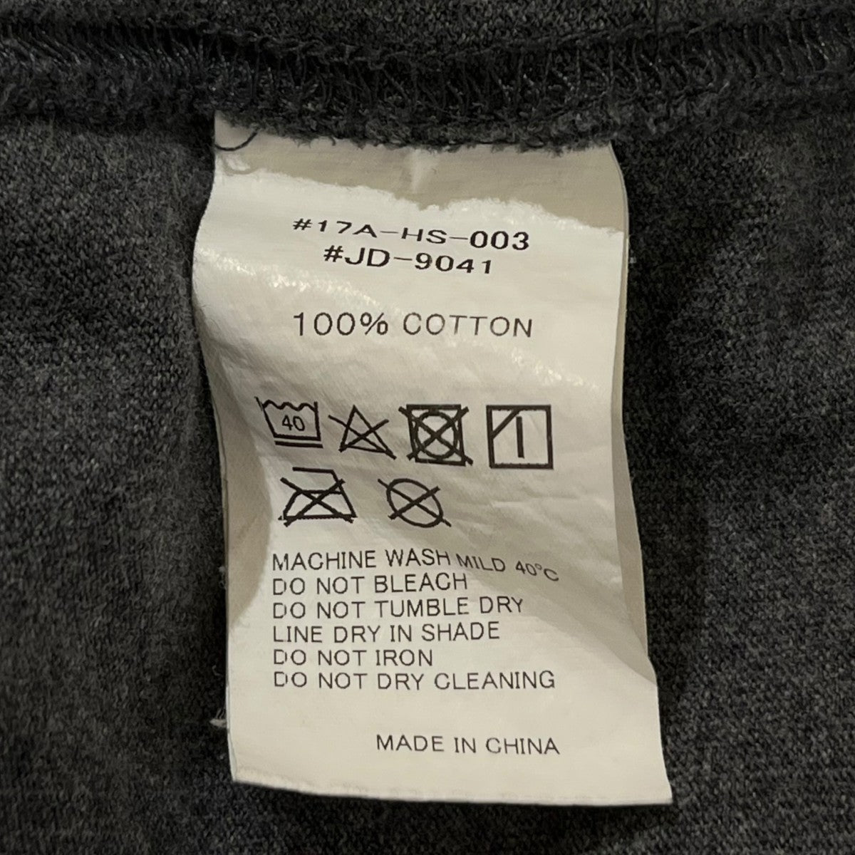 DANTON 半袖シャツ サイズ36 ライトグレー Danton 「DANTON」 ワンポイント半袖Tシャツ 36 グレー メンズ