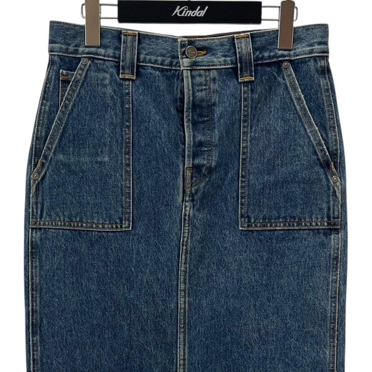 KHAITE デニムスカート GENEVIEVE SKIRT1159908009 古着・中古-3枚目のアイテム画像