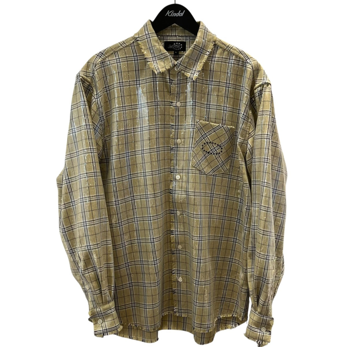 AFB(エーエフビー) チェック長袖シャツSPANGLE SHIRTS SPANGLE