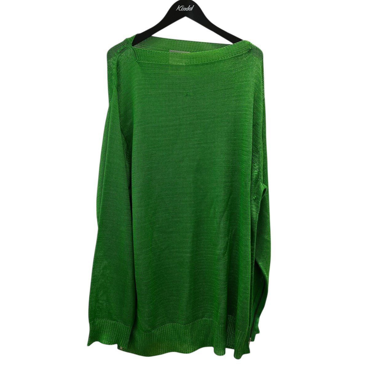 YOHJI YAMAMOTO 80sサイドジップオーバーサイズニット 古着・中古-1枚目のアイテム画像