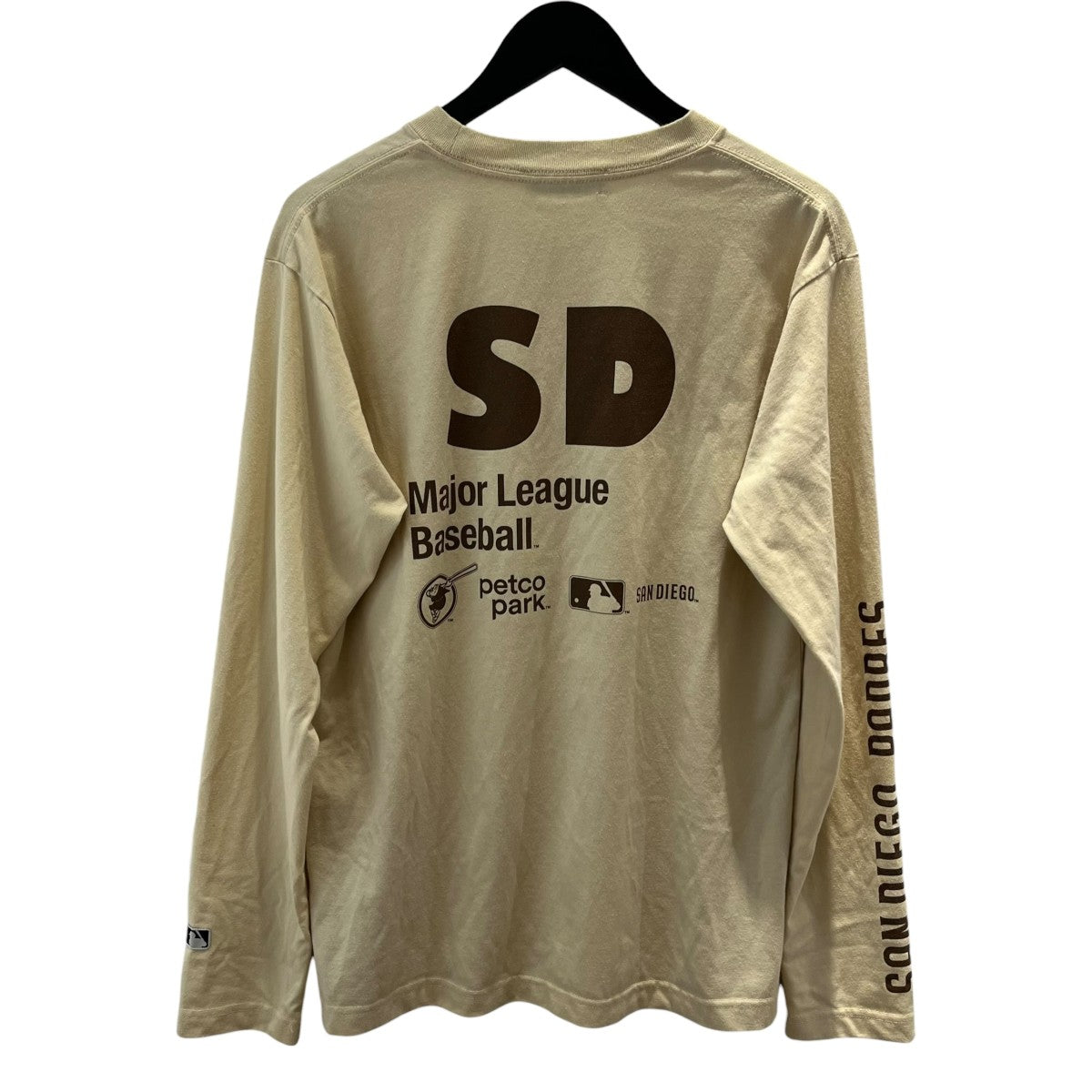 Adam et Rope×MLB PADRES長袖Tシャツ 古着・中古-2枚目のアイテム画像