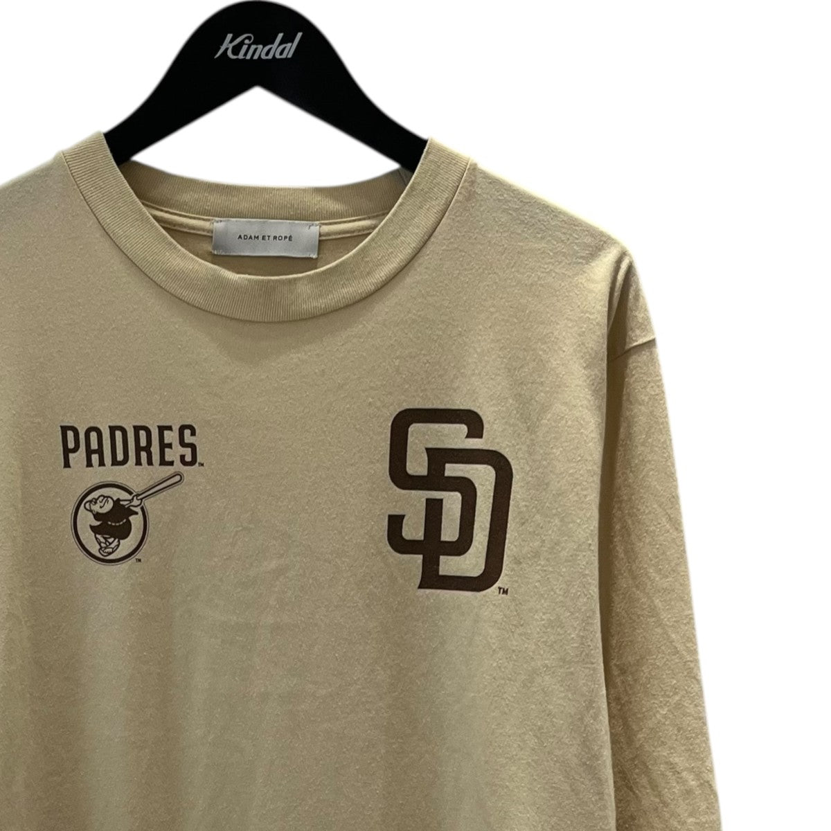 Adam et Rope×MLB PADRES長袖Tシャツ 古着・中古-3枚目のアイテム画像