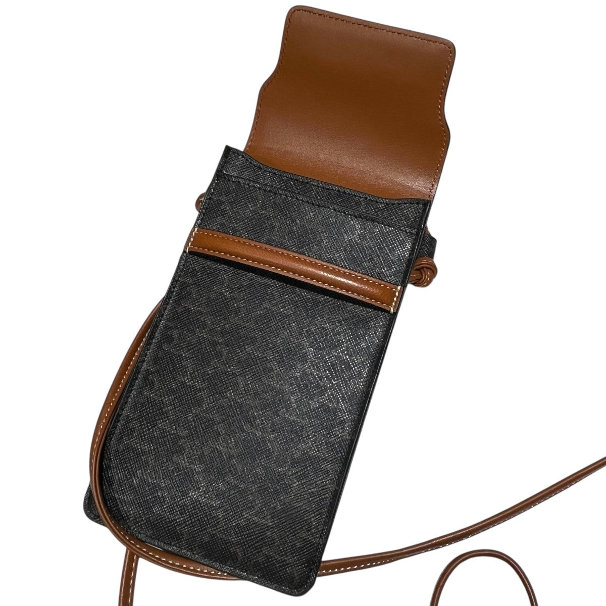 CELINE トリオンフ柄モバイルポーチ10G332CQD 古着・中古-3枚目のアイテム画像