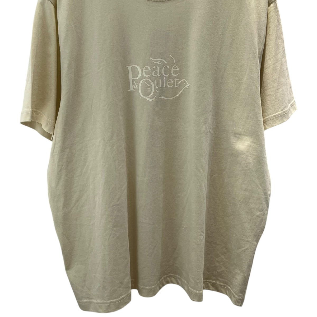 Museum of Peace ＆ Quiet ロゴプリントTシャツ 古着・中古-4枚目のアイテム画像