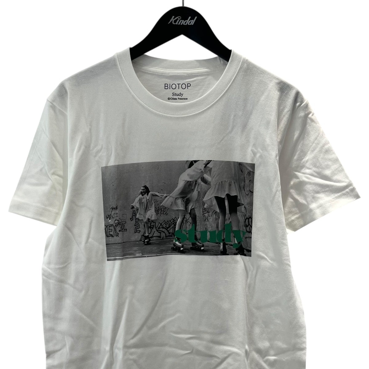 りーちゃん BIOTOP study 白Tシャツ Study for BIOTOP】 Photo T-Shirts 25SS（Tシャツ/カットソー