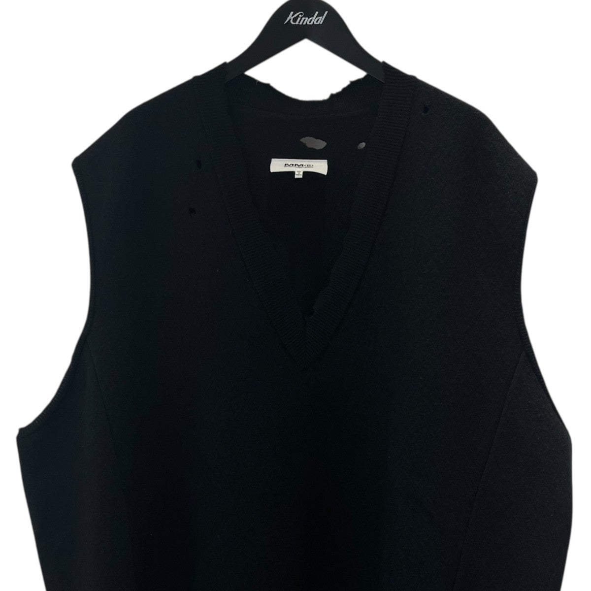 MM6 Maison Margiela(マルタンマルジェラ) 23AWダメージ加工ニット 