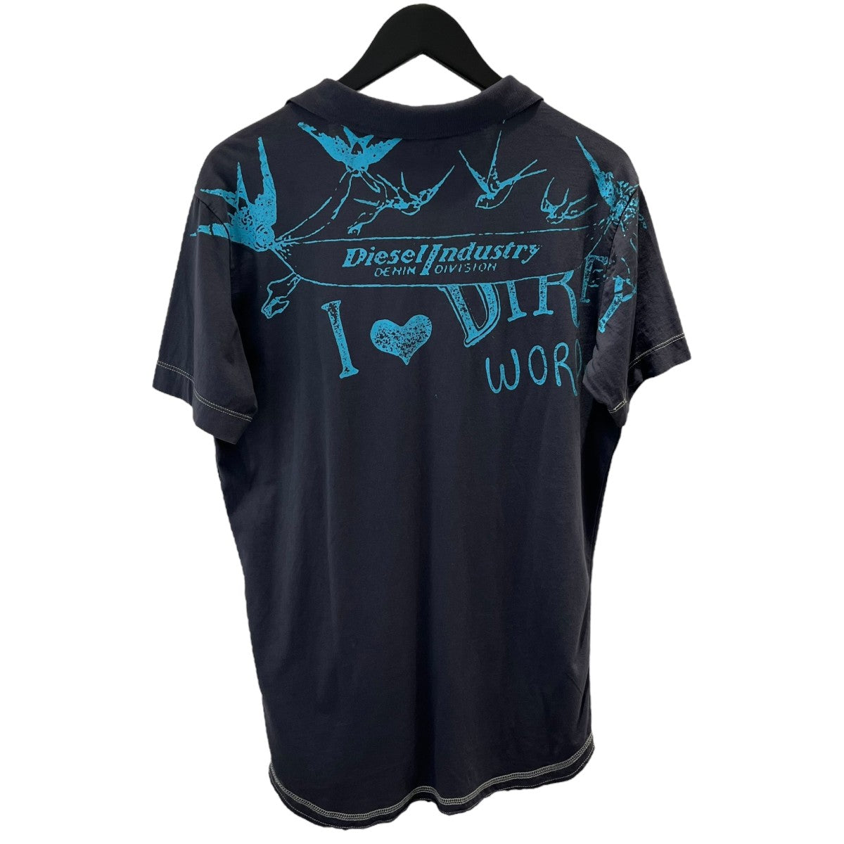 DIESEL Tシャツ DIESEL(ディーゼル) T-FERDI-RS SHIRTスキッパーポロシャツ
