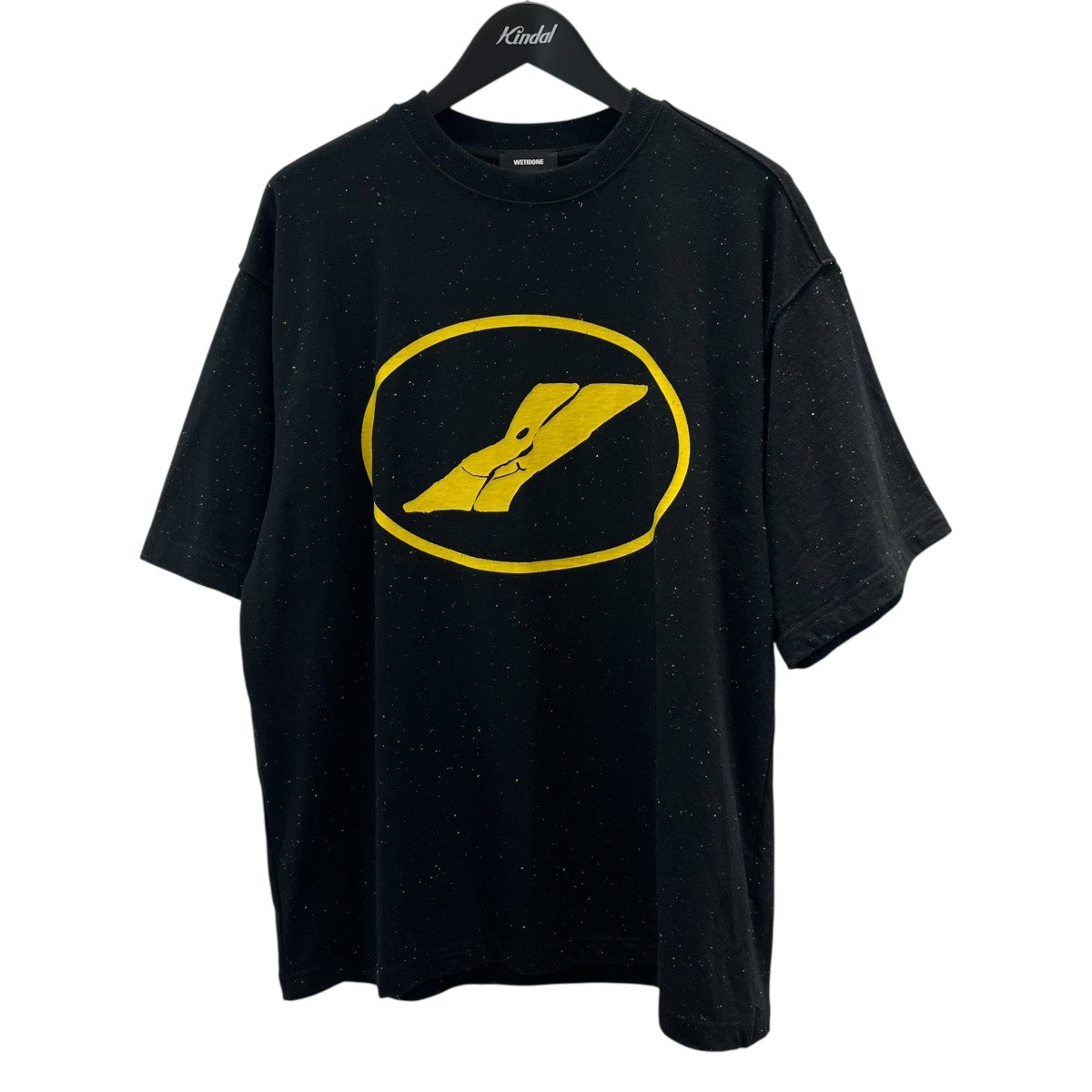 ネップ地TシャツWD-TT0-21-532-U-BK