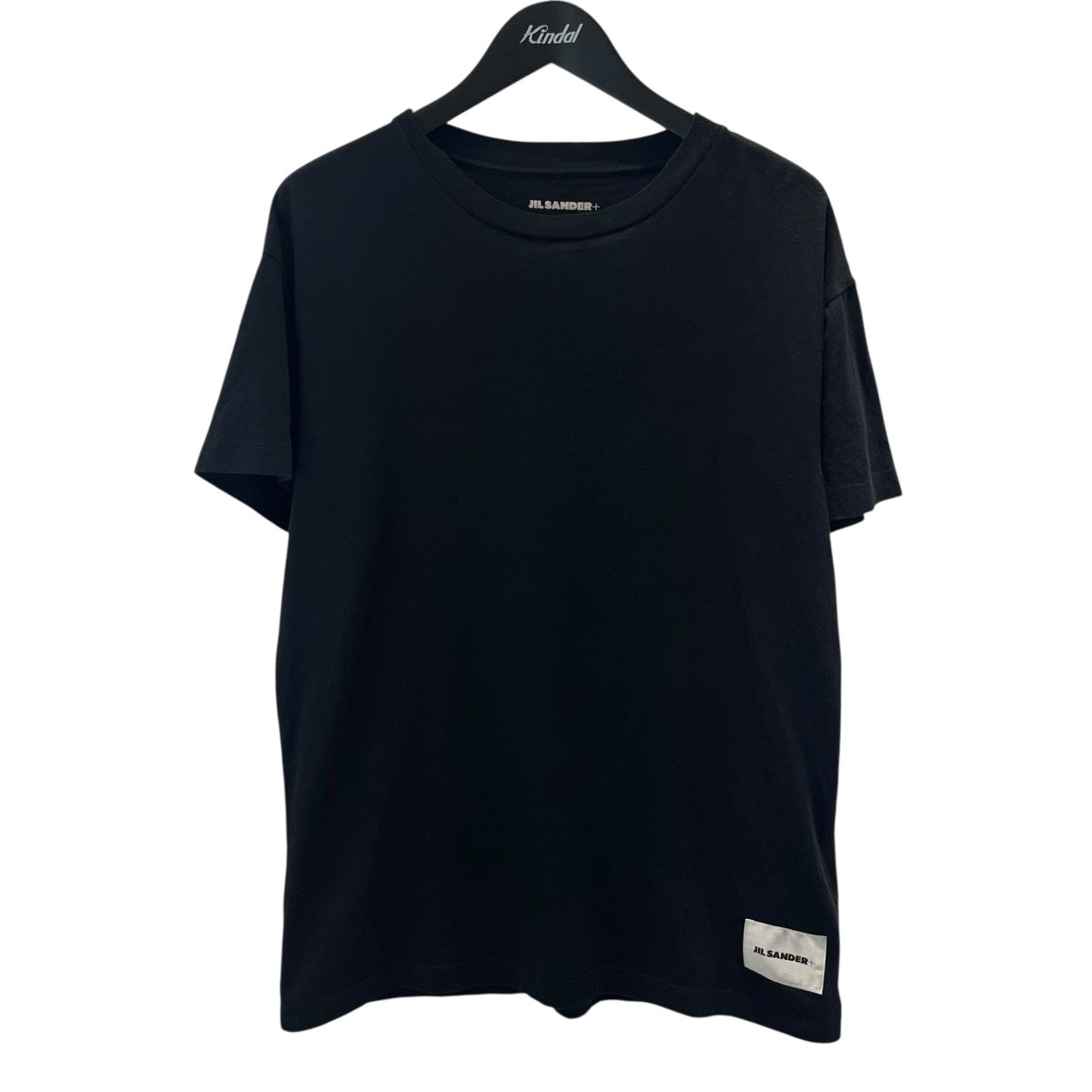 JIL SANDER+(ジルサンダープラス) 裾ロゴパッチTシャツ