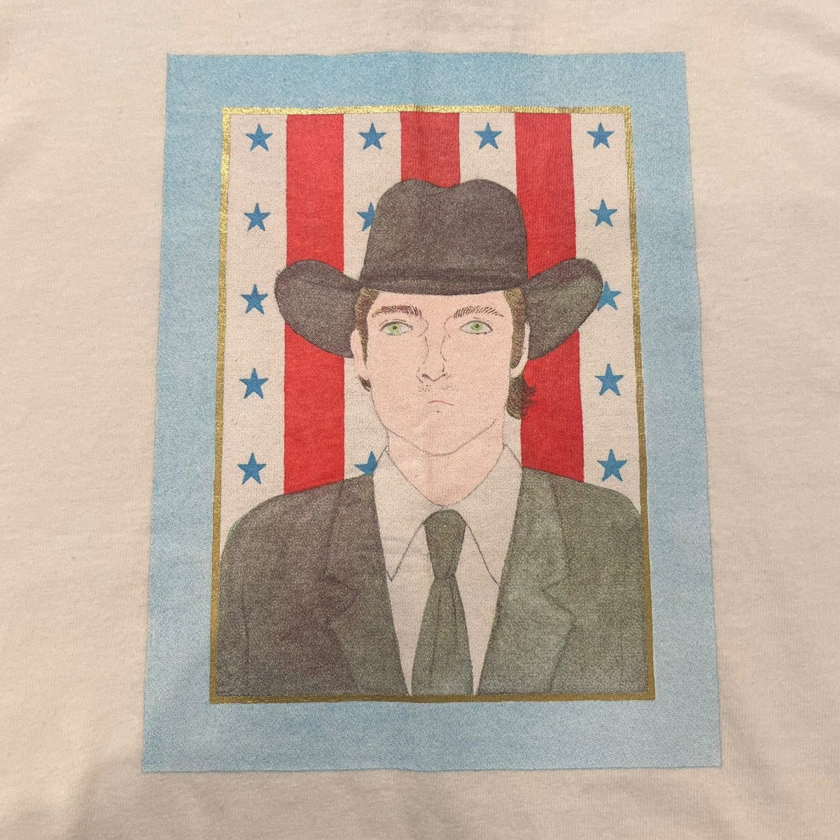 世界平和ﾌﾟﾛｼﾞｪｸﾄプリントCREW NECK T-SHIRT24SS-WMT-TEE07