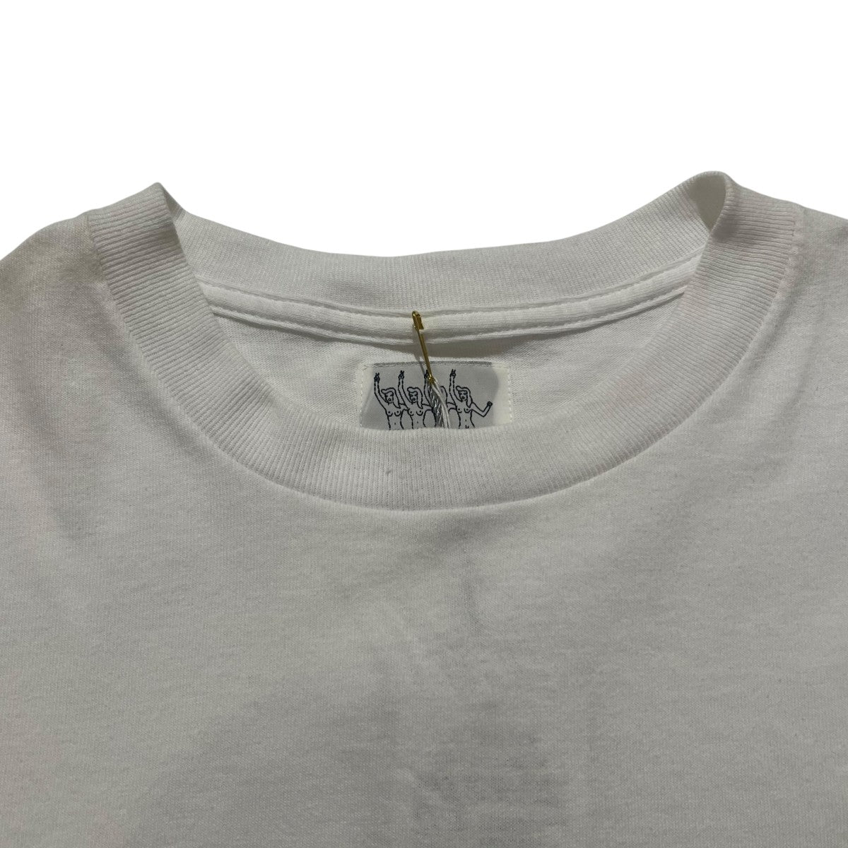世界平和ﾌﾟﾛｼﾞｪｸﾄプリントCREW NECK T-SHIRT24SS-WMT-TEE07