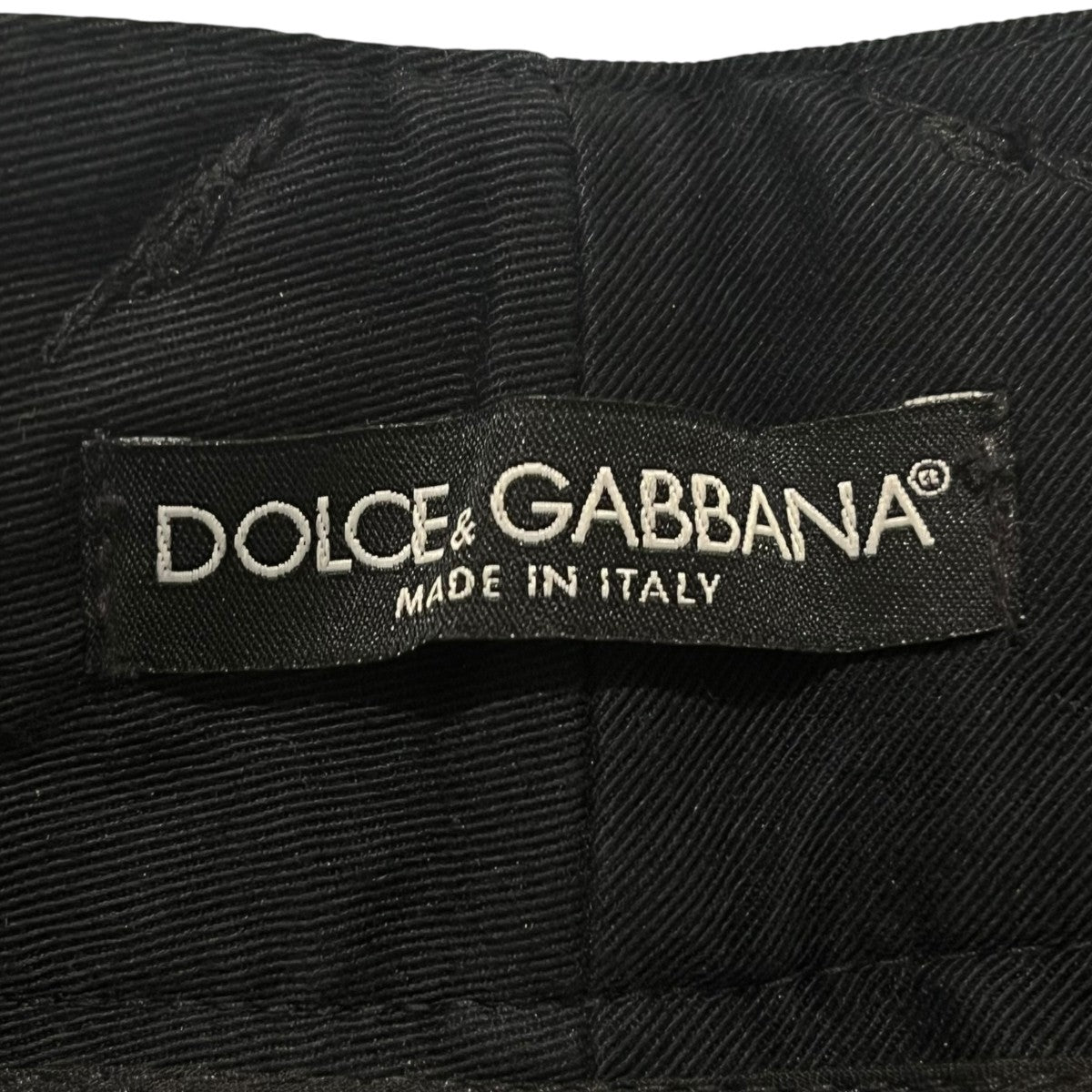 DOLCE ＆ GABBANA サイドロゴプレートスラックスパンツ 古着・中古-5枚目のアイテム画像