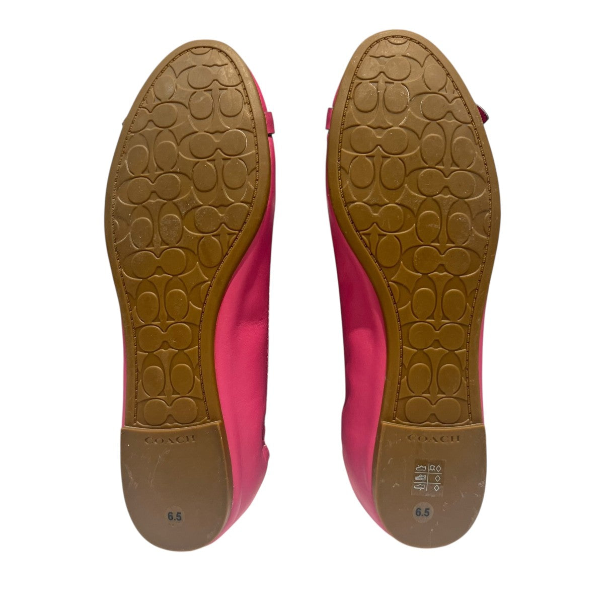 COACH(コーチ) フラットシューズG4377 G4377 ピンク サイズ 6.5