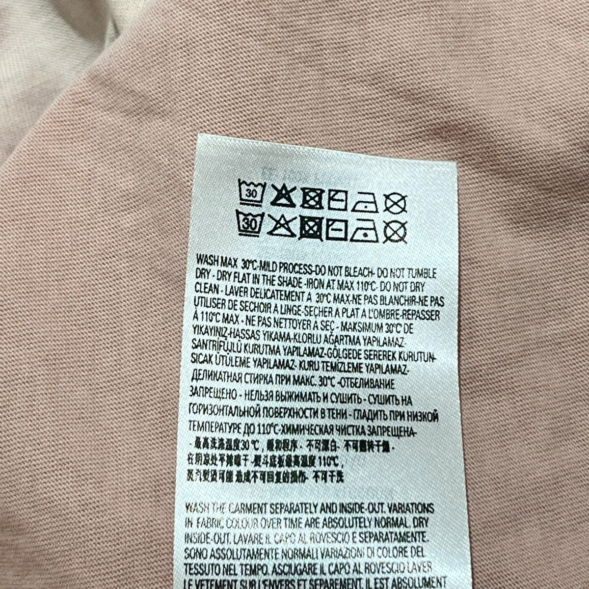 ブリーチ加工TシャツA12359