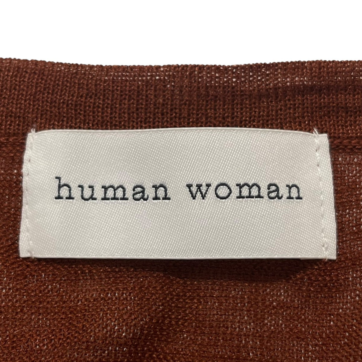 HUMAN WOMAN カーディガン077-3170500 古着・中古-5枚目のアイテム画像