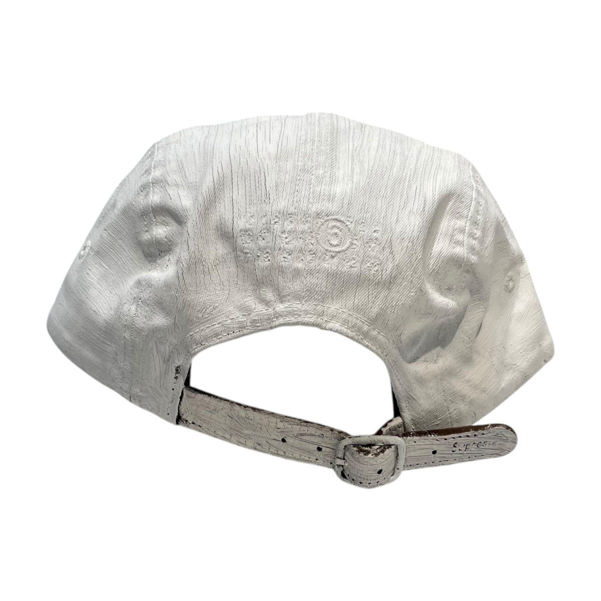 Supreme MM6 ホワイトキャップ コラボ Supreme/MM6 Maison Margiela Painted Camp Cap - ParkSIDER