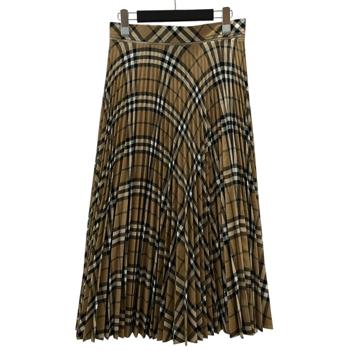 Burberry's(バーバリーズ) チェック柄プリーツスカート グリーン