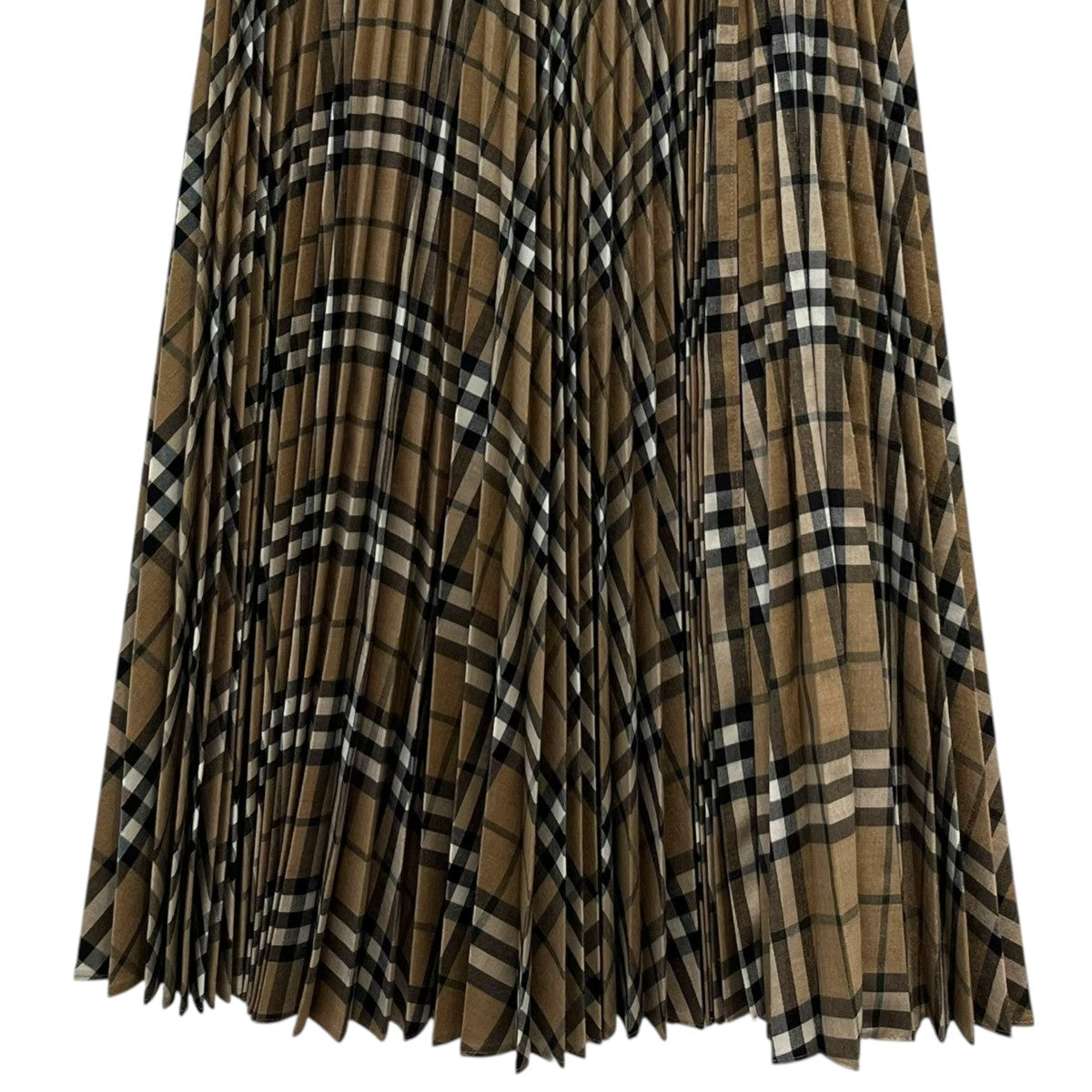 【美品】バーバリーロンドン　プリーツ　ラップスカート　42 ノバチェック BURBERRY(バーバリー) ノバチェックプリーツラップスカート