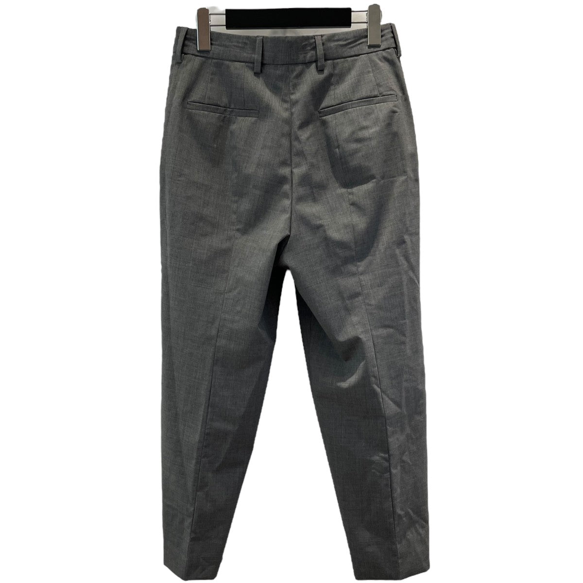 PRADA(プラダ) 裾スリットスラックスパンツDNA02A DNA02A グレー