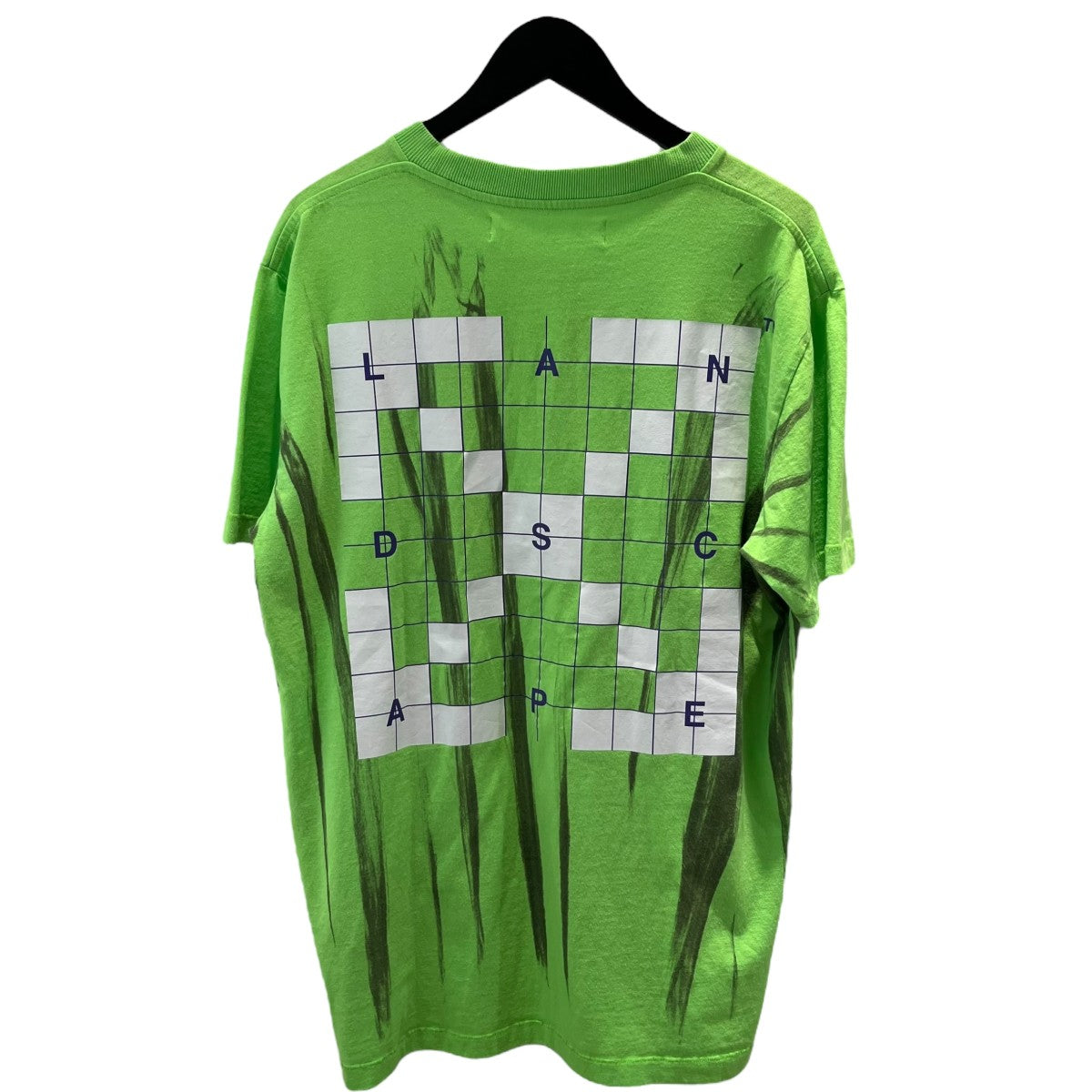 ペイントロゴ半袖TシャツOMAA027G20JER034