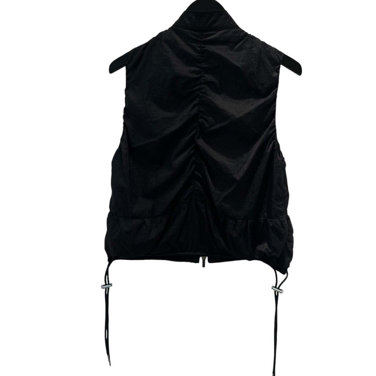 21251315313 Airy Sheer Gathered Vest