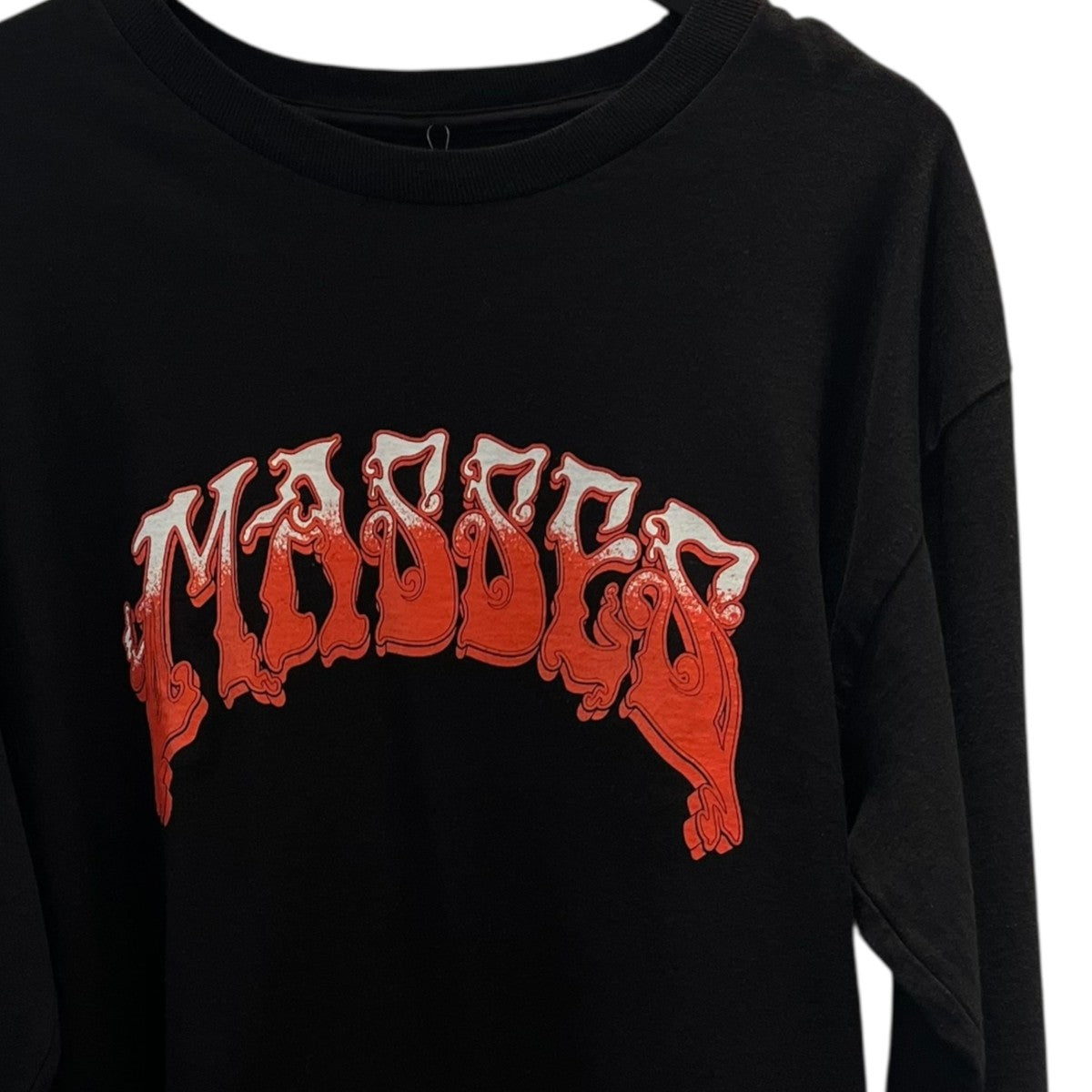 MASSES プリント柄ロングカットソー 古着・中古-3枚目のアイテム画像