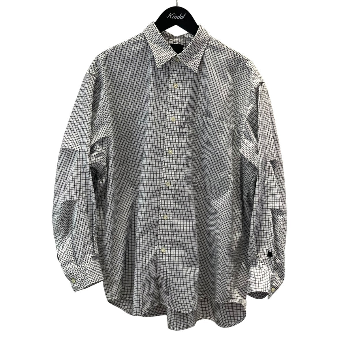 チェックシャツTECH REGULAR COLLAR SHIRT L/S GRAPH PLAID
