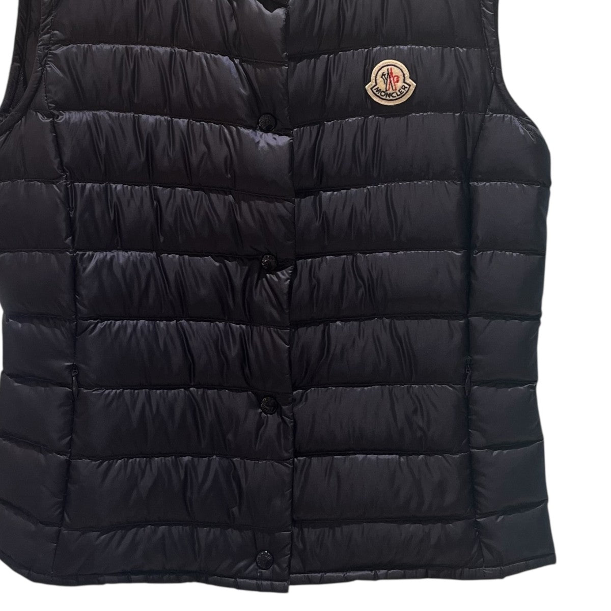 未使用級✨MONCLER モンクレール LIANEダウンベスト ネイビー　1 MONCLER(モンクレール) LIANEダウンベスト ネイビー サイズ 0