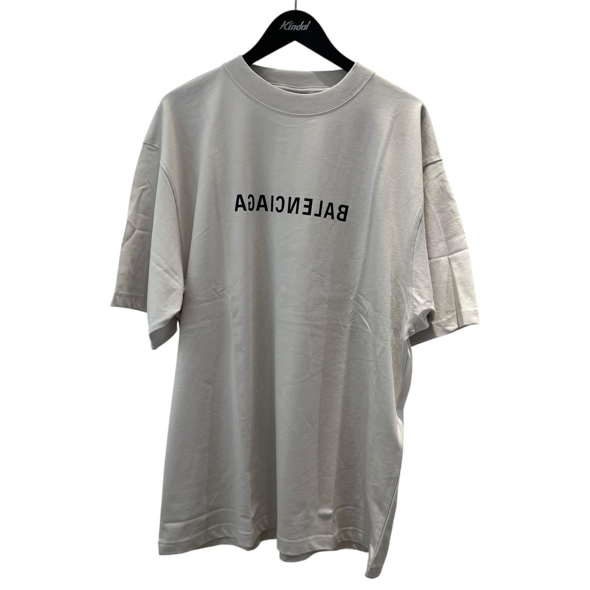 BALENCIAGA 反転ミラーロゴTシャツ764235 古着・中古-1枚目のアイテム画像