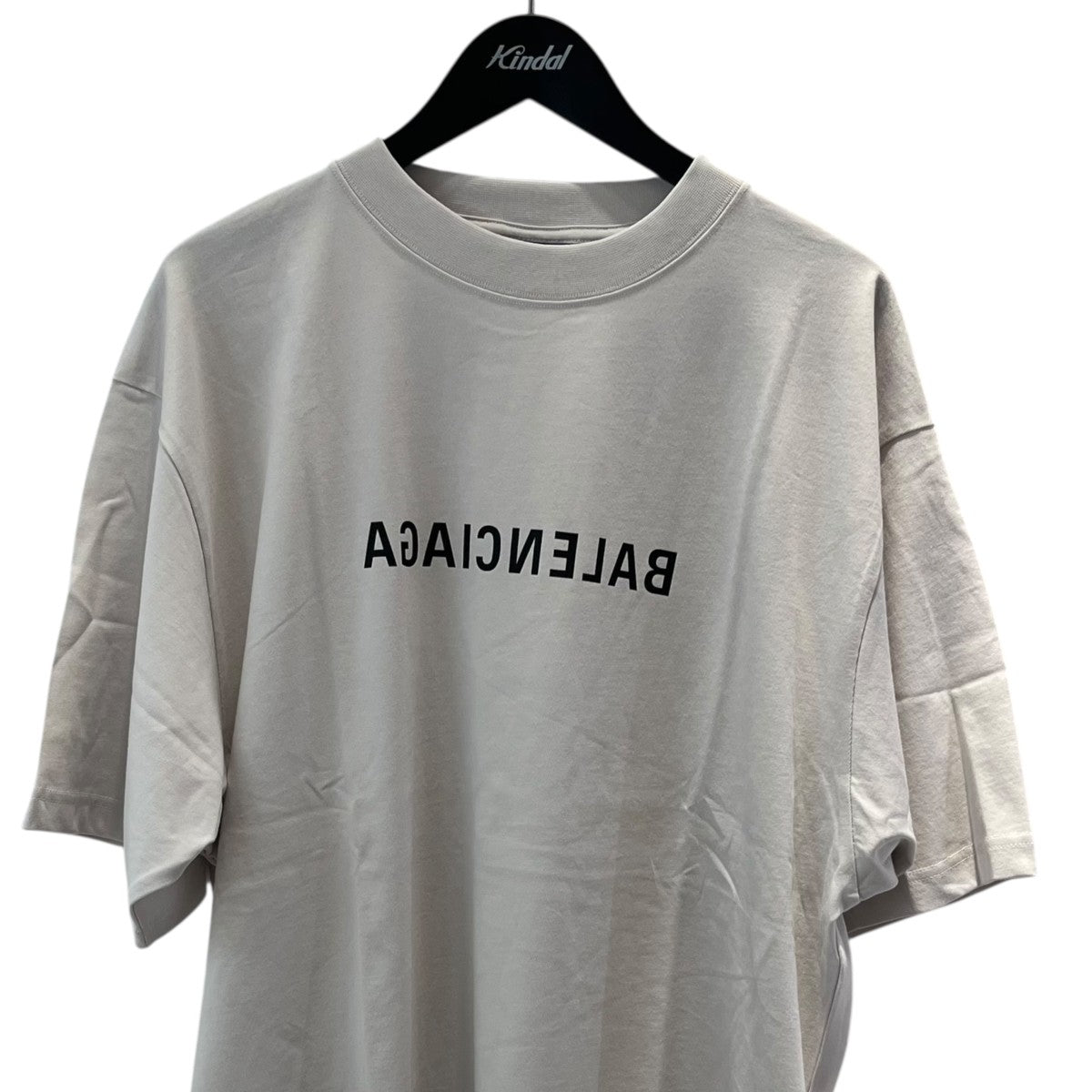 BALENCIAGA 反転ミラーロゴTシャツ764235 古着・中古-3枚目のアイテム画像