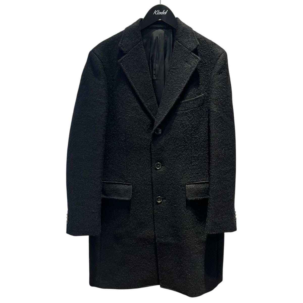 tsk  ユナイテッドアローズ コート 黒 UNITED ARROWS(ユナイテッドアローズ) チェスターコート1125-110-4894