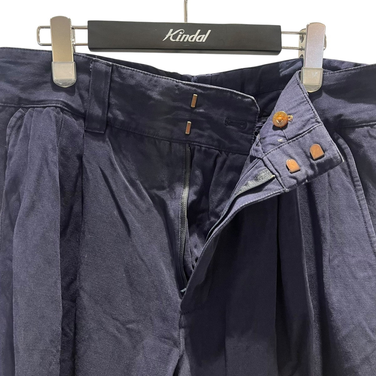 FARAH 無地3タックワイドパンツFR0301-M4012 古着・中古-3枚目のアイテム画像