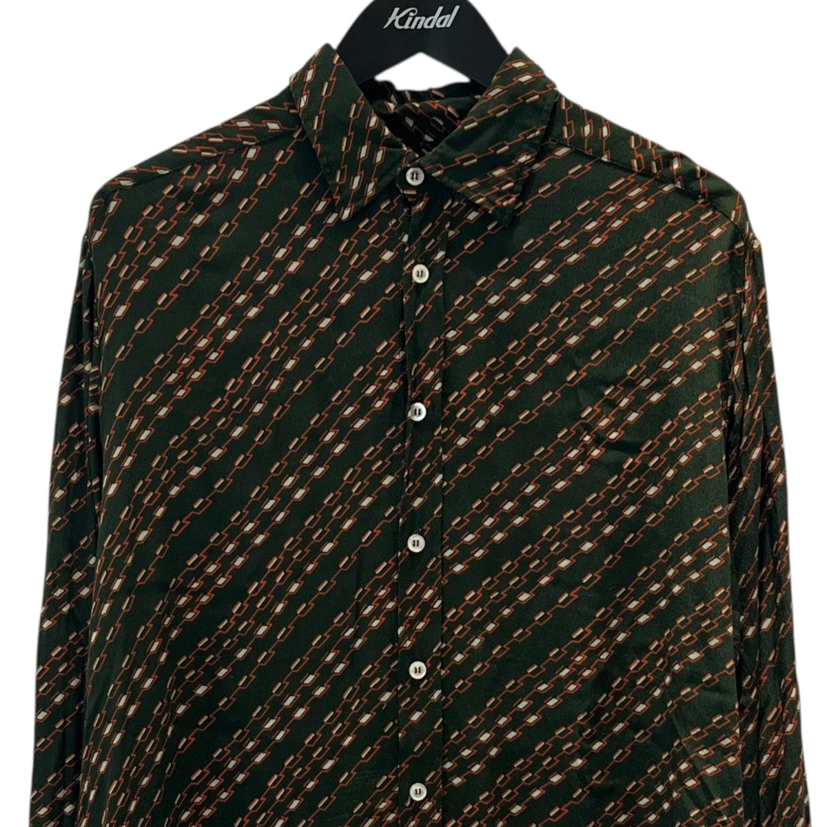 WAXMAN BROTHERS 総柄シャツ 古着・中古-3枚目のアイテム画像