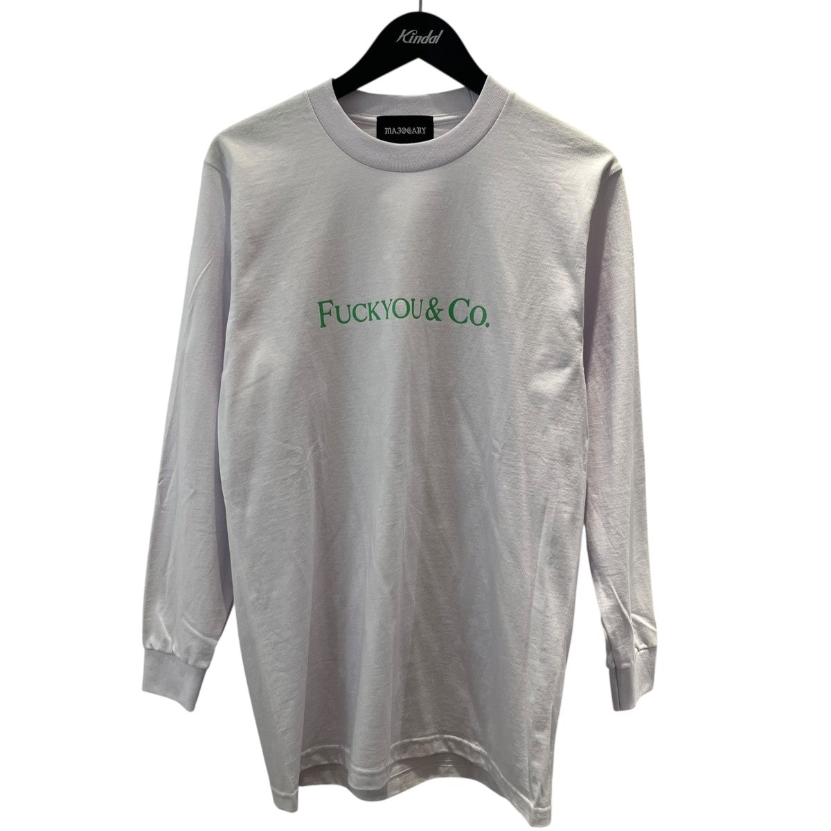 MAJOGARY FUCKYOU＆CO長袖Tシャツ 古着・中古-1枚目のアイテム画像