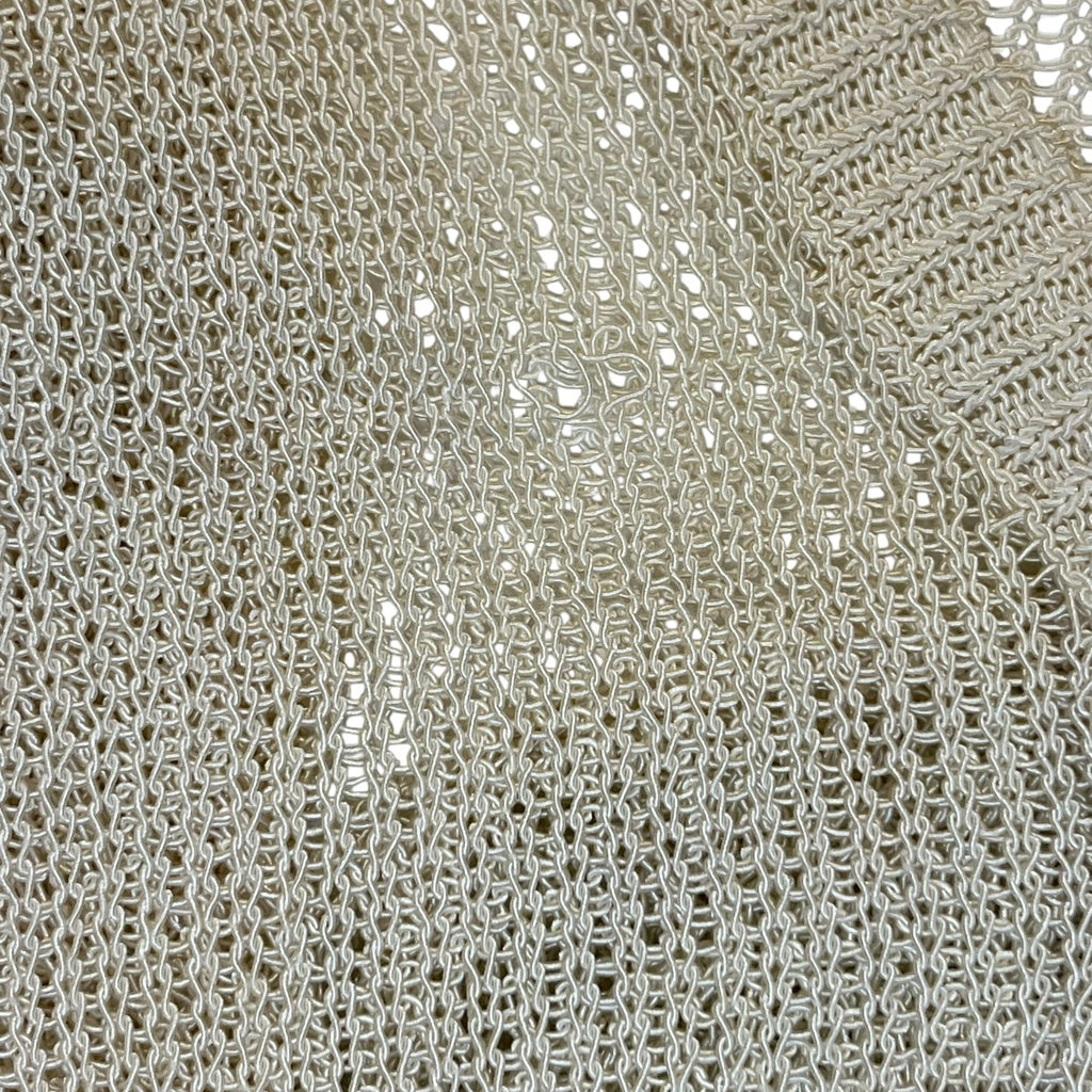 Adam et Rope(アダムエロペ) Vネックニット シアーVネックトップス