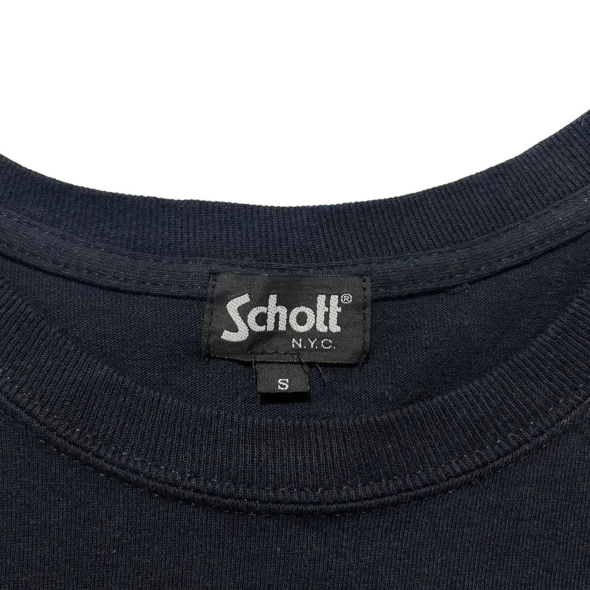 Schott×CHALLENGER バックプリントTシャツ3113177 古着・中古-6枚目のアイテム画像