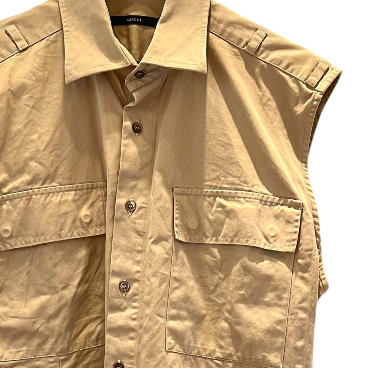 GUCCI(グッチ) ジャケットベスト303-0506-1169 303-0506-1169 ベージュ