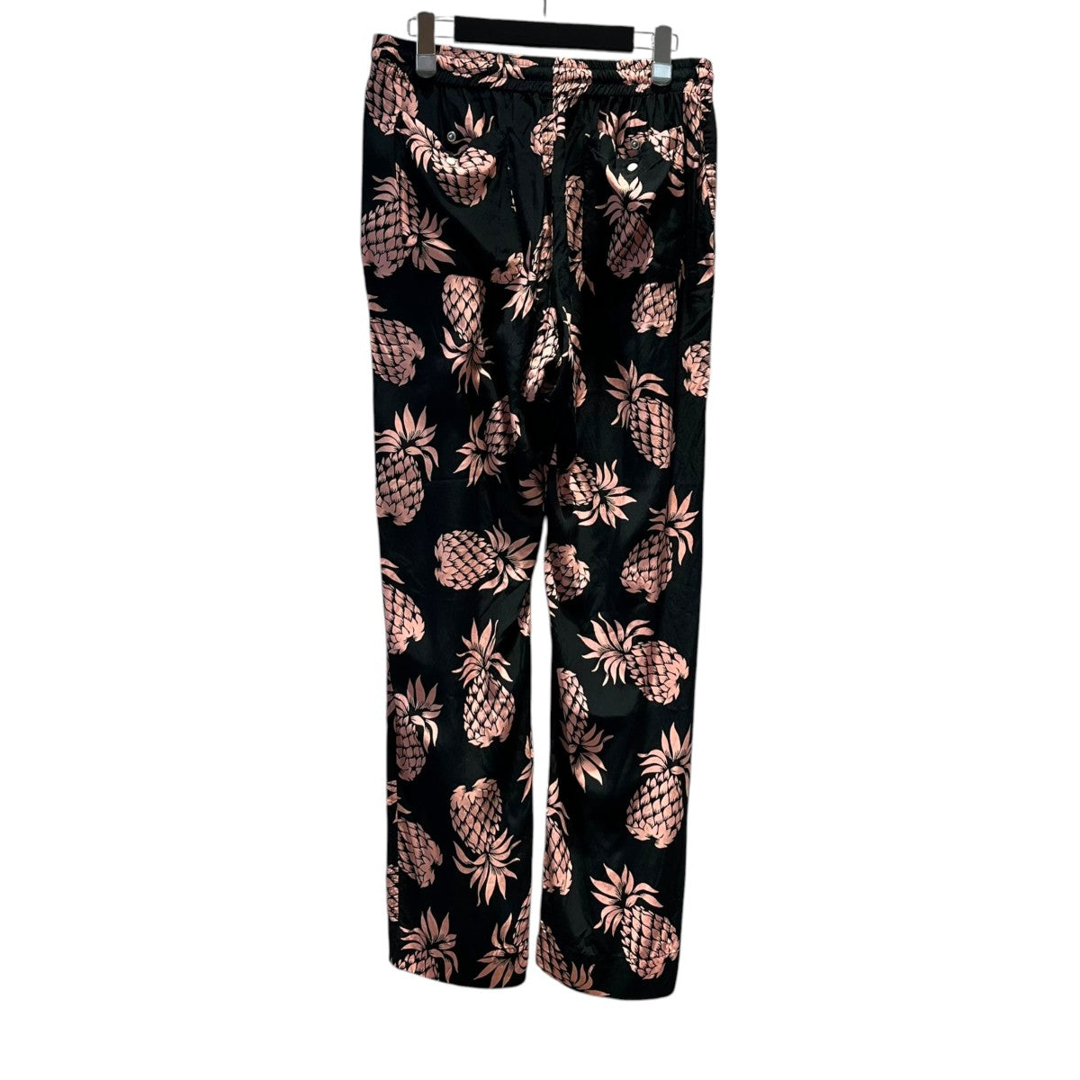 SATEEN PINEAPPLE EASY WESTERN PANT総柄サテン パイナップル イージー ウエスタン パンツEJ180