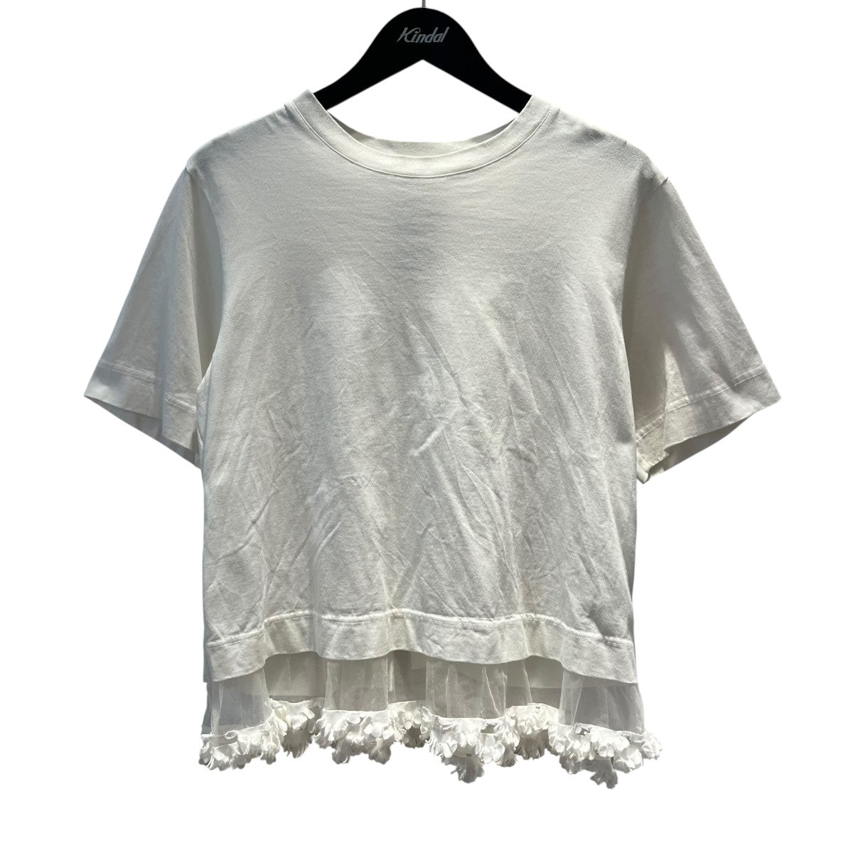 フラワーパーツTシャツTシャツMA241UTS003