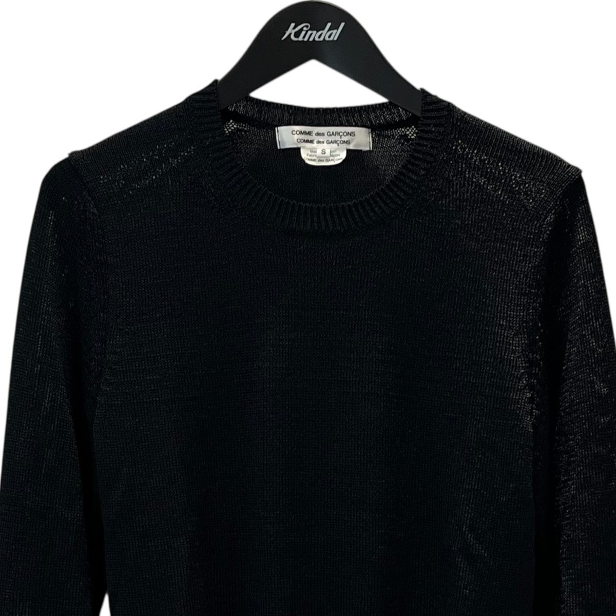 COMME des GARCONS COMME des GARCONS 24SSバイカラーニットRM-N509 古着・中古-3枚目のアイテム画像