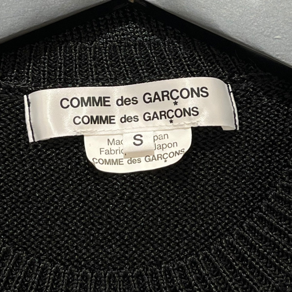 COMME des GARCONS COMME des GARCONS 24SSバイカラーニットRM-N509 古着・中古-5枚目のアイテム画像