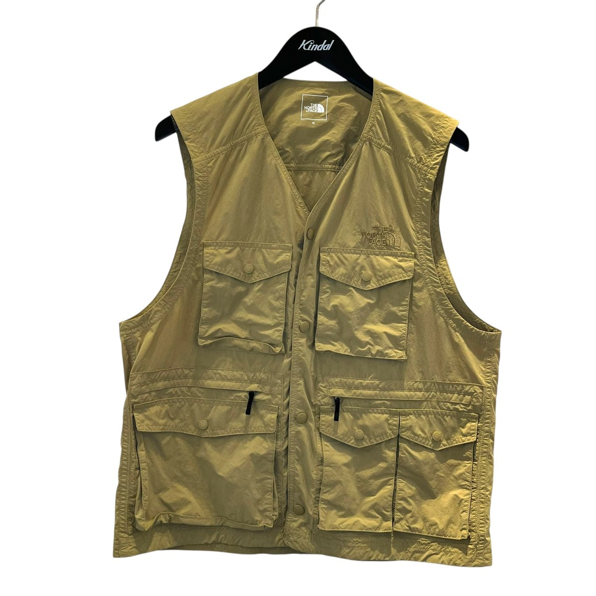 THE NORTH FACE(ザノースフェイス) Rustle Canopy Vest刺繍ロゴベスト