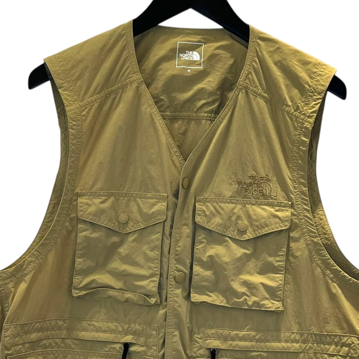 THE NORTH FACE(ザノースフェイス) Rustle Canopy Vest刺繍ロゴベスト