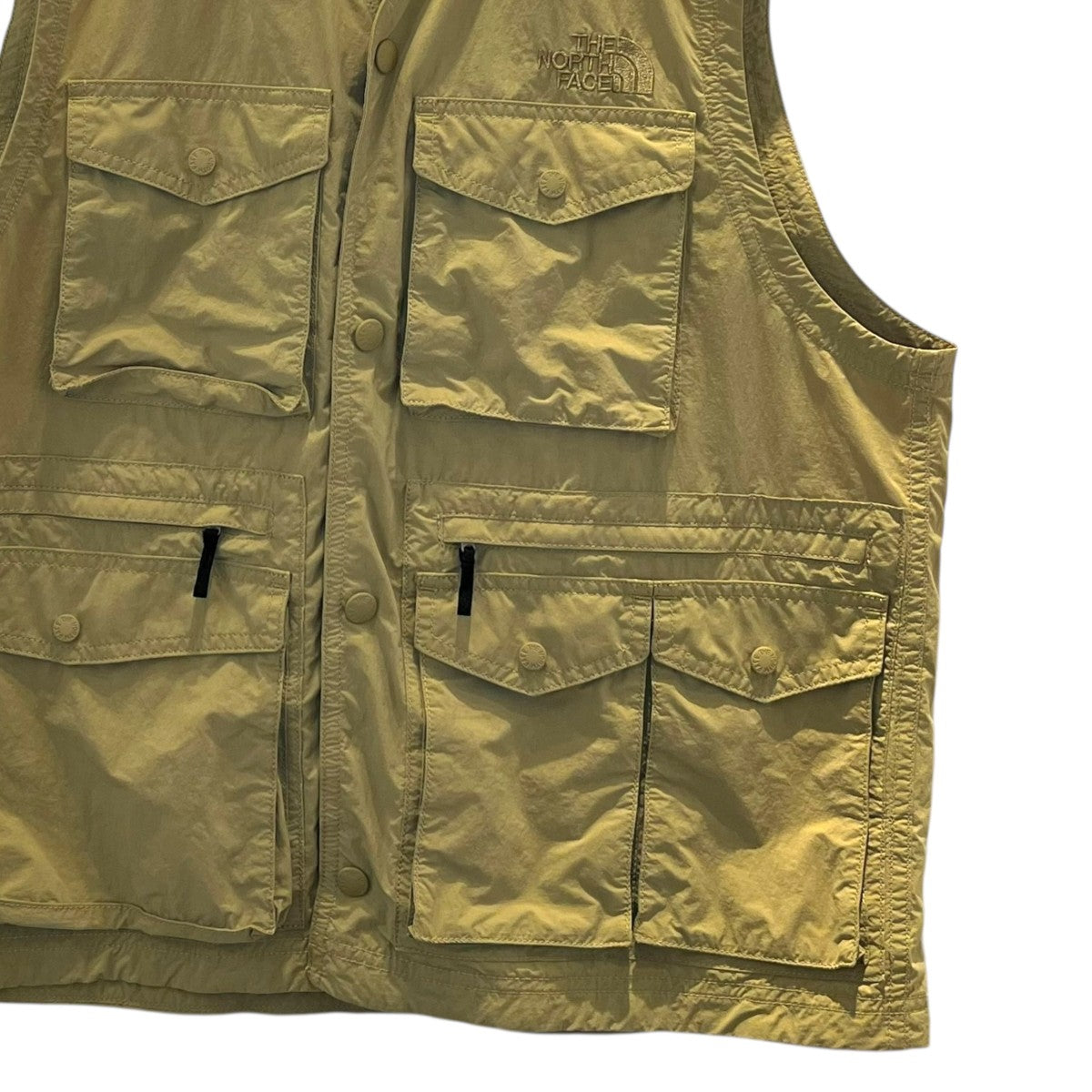 THE NORTH FACE(ザノースフェイス) Rustle Canopy Vest刺繍ロゴベスト