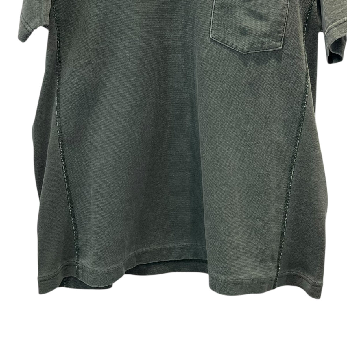 リバースウェーブ 製品染 ポケットTシャツ C3-Z316