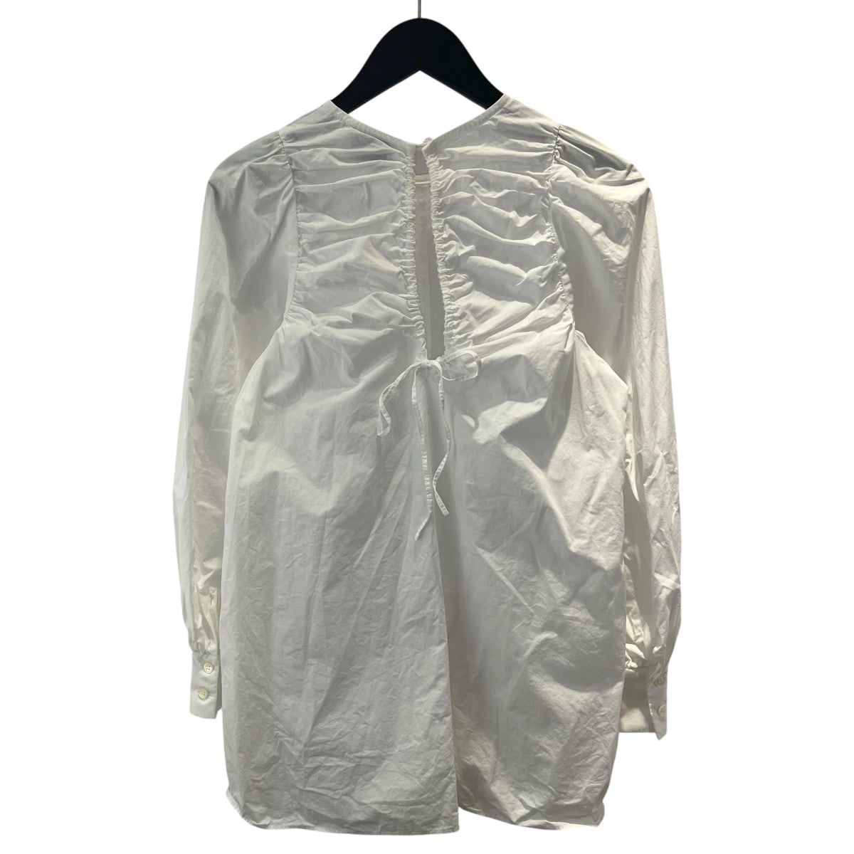 新品　UNITED ARROWS バックシャーリング チュニック ブラウス UNITED ARROWS（ユナイテッドアローズ）の「バックシャーリング