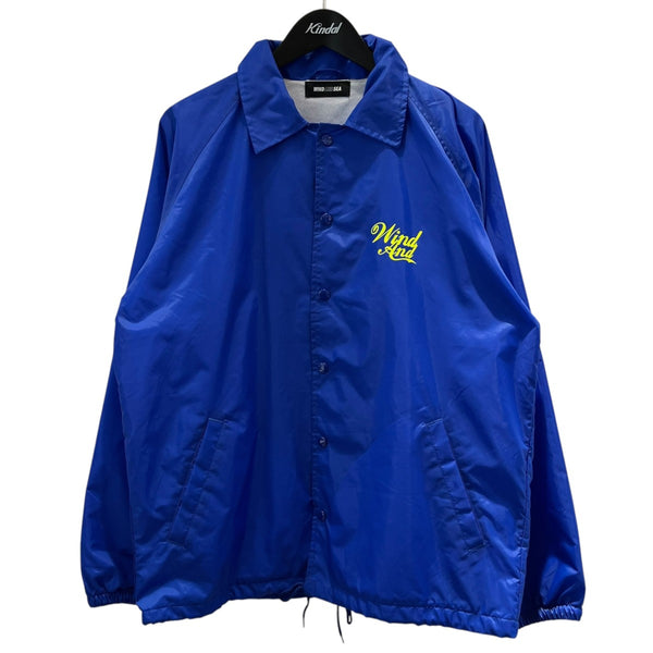 WIND AND SEA(ウィンダンシー) ロゴプリントコーチジャケットWDS-20S