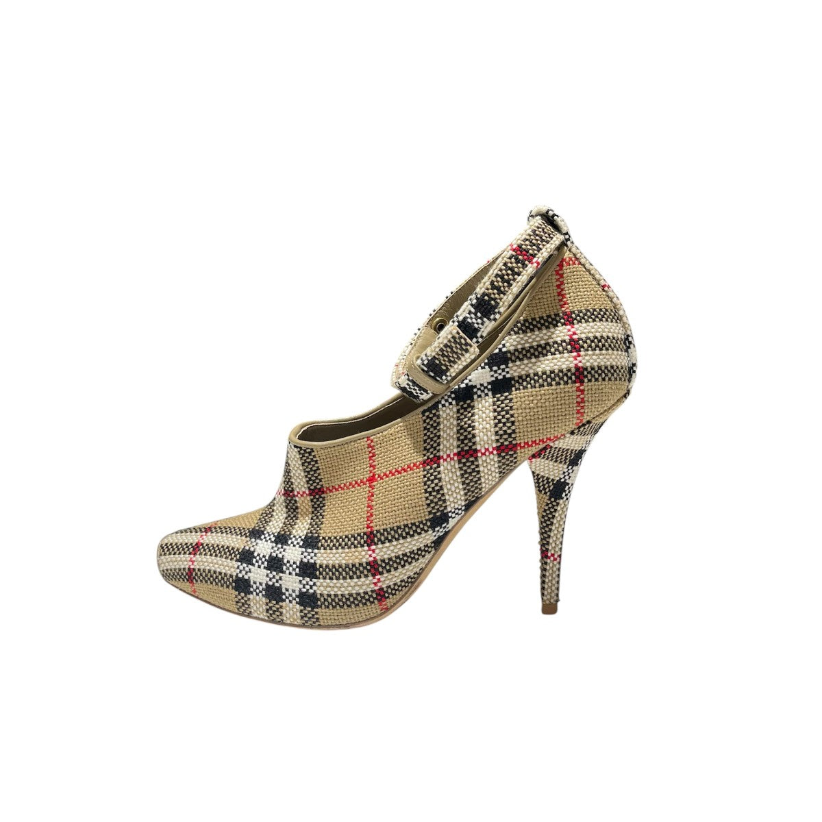 BURBERRY(バーバリー) 8012222 チェック アンクルストラップオープン